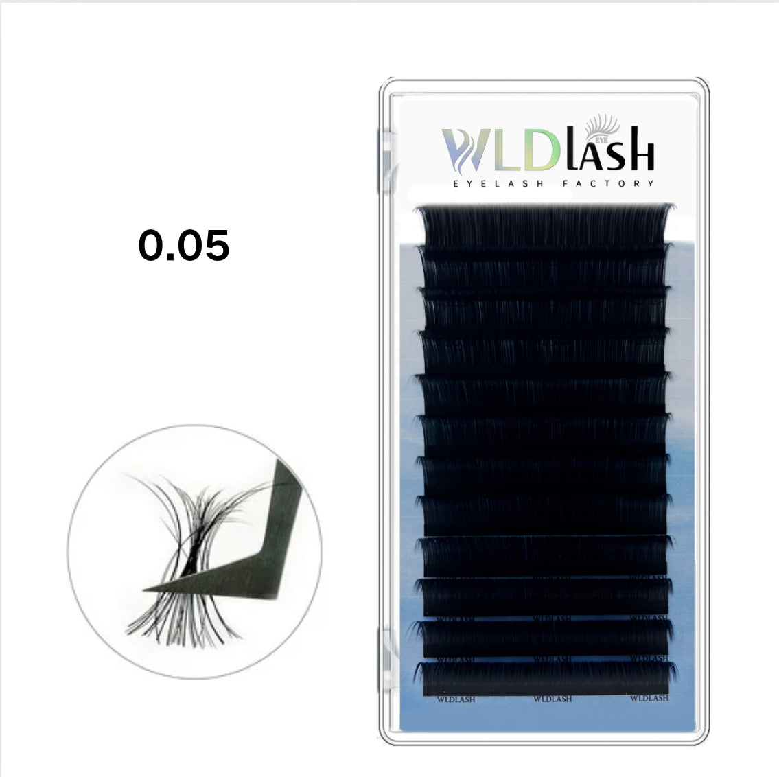 Cashmere volume Lash 0.05 mm single length