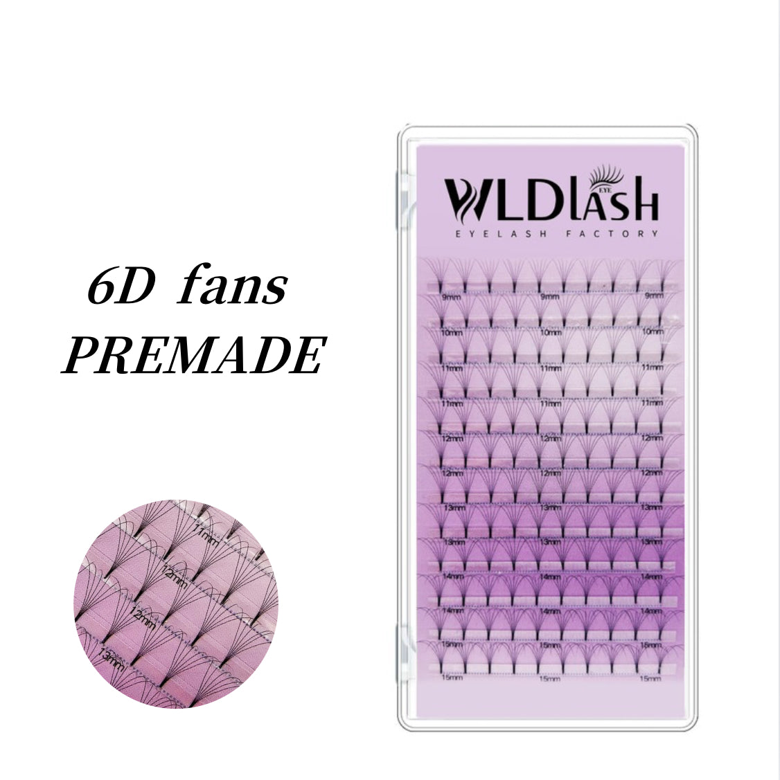 6D Premade Fans 0.05 mm