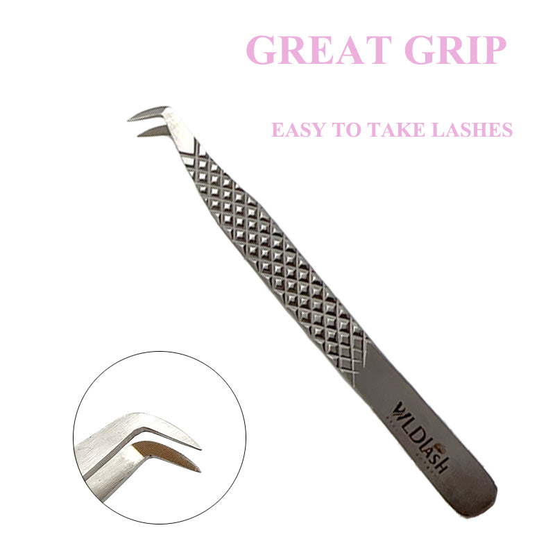 ArchBoot Silver Color Fiber Tip Tweezer