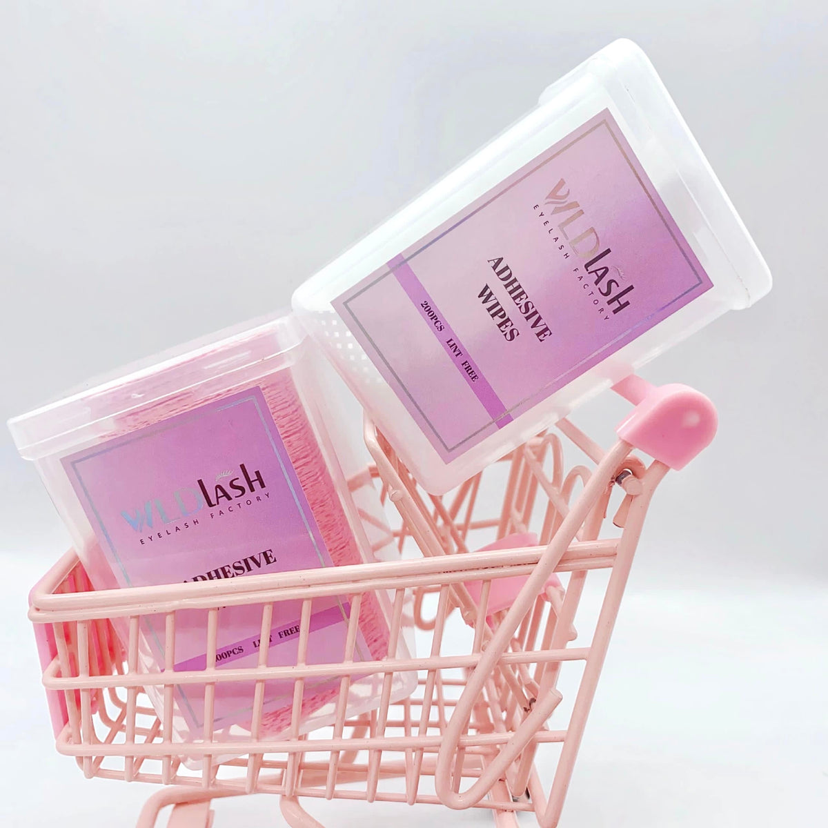 EYELASH EXTENSION GLUE WIPES