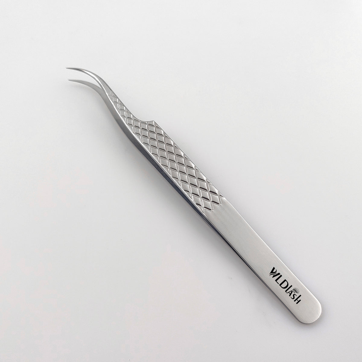 WLD Fiber Tip silver tweezers J56 degree L90 degree