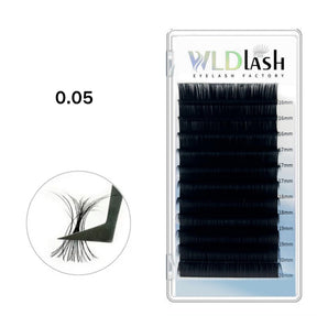 Cashmere Volume Lash 0.05 mm mix length