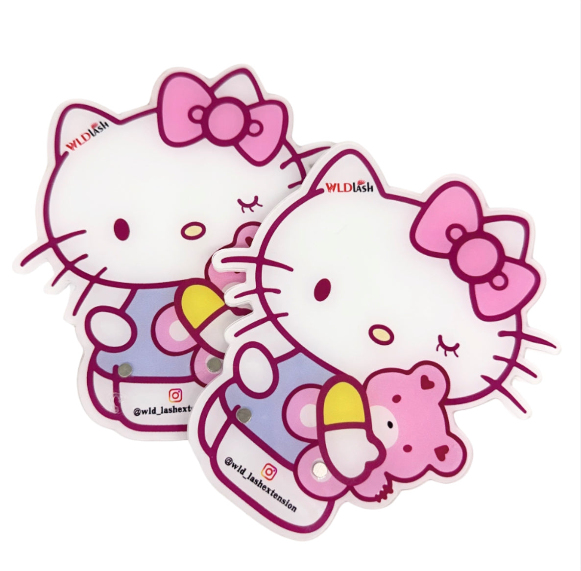 Hello Kitty Eyelash Extensions Adhesive Glue Pallet Holder