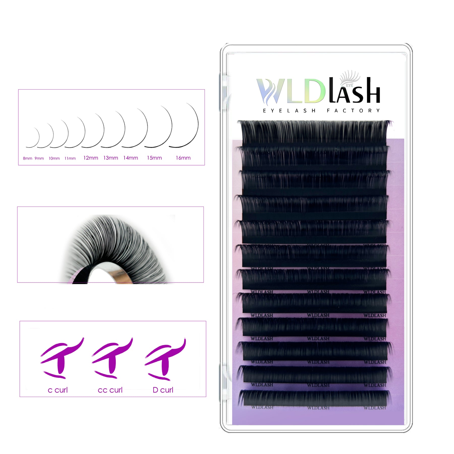Premium Eyelash Extensions 0.05mm