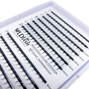 6D Large Tray 14 ROWS Pre made Fans 0.05mm