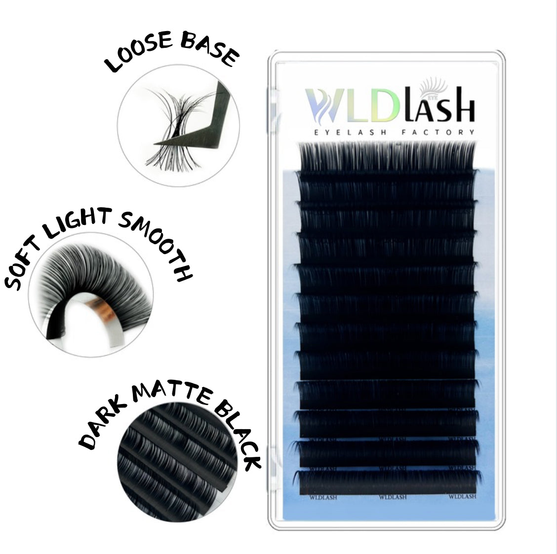 Cashmere volume Lash 0.03 mm single length