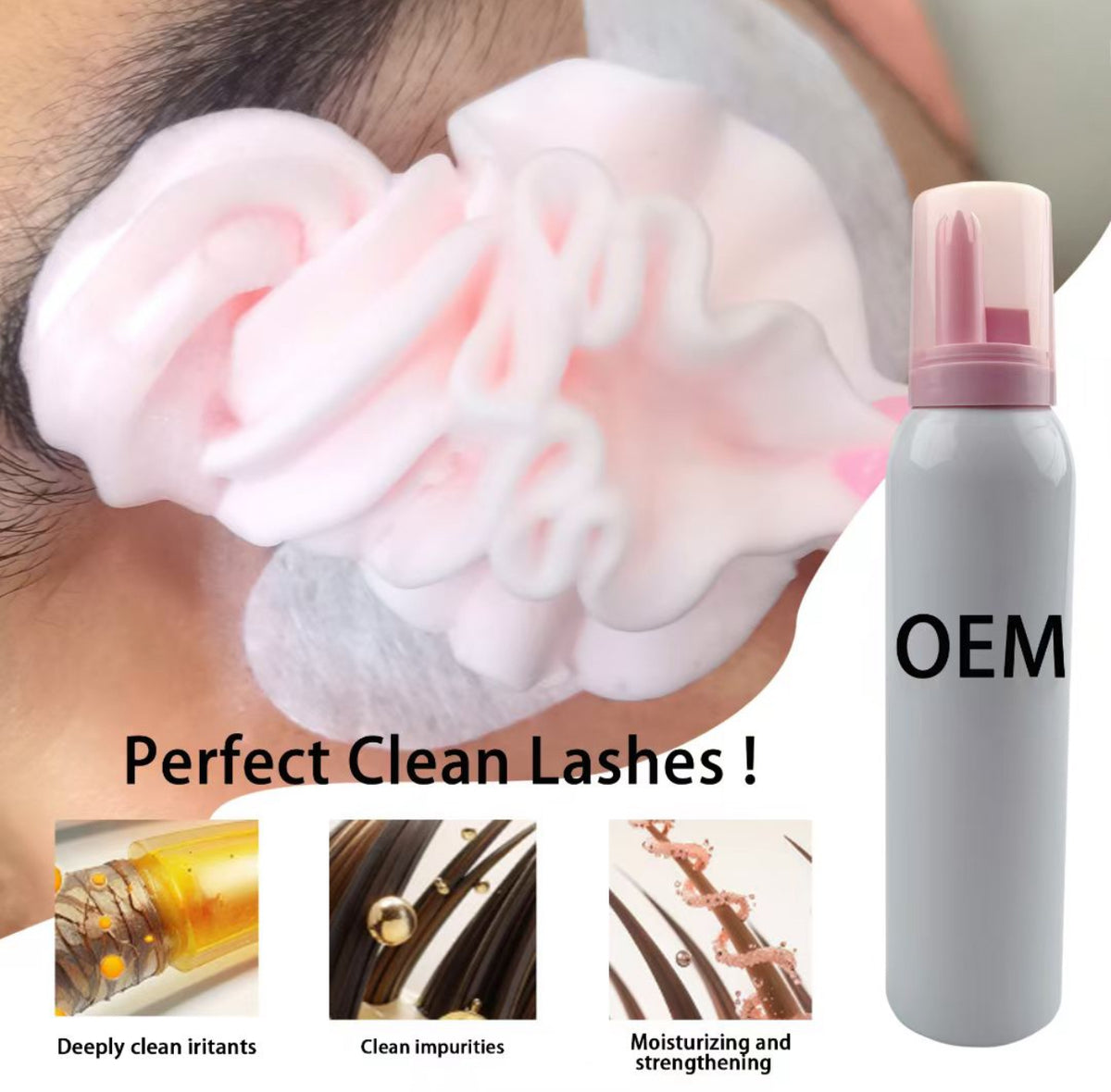 Whipped Cream Lash Shampoo 100ML
