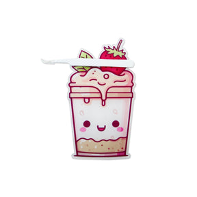 Milk Tea Eyelash Extensions Adhesive Glue Pallet Holder