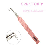 90 Degree Volume FIBER TIP Lash Tweezer